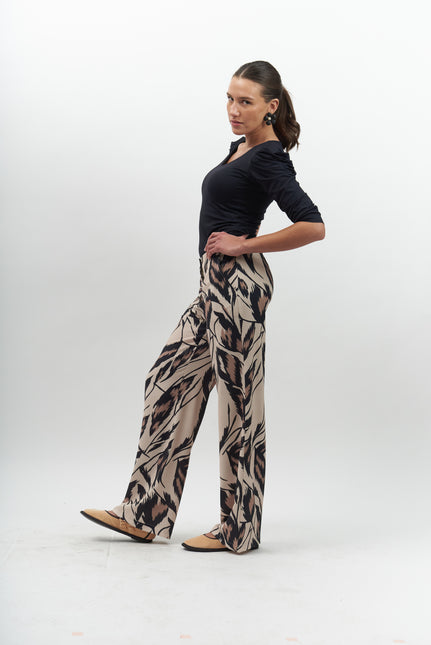 PANTALON GIVE PALAZZO ESTAMPADO
