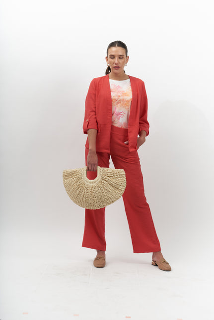PANTALON GIVE CLASICO RECTO LISO,BOLSILLOS,P - MAWI