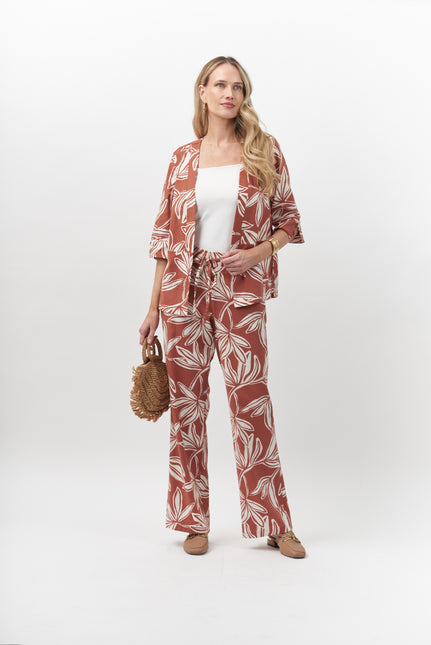 PANTALON GIVE PALAZZO ESTAMPADO,BOLSILLOS,PR - MAWI