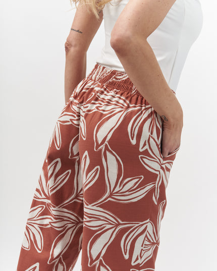 PANTALON GIVE PALAZZO ESTAMPADO,BOLSILLOS,PR