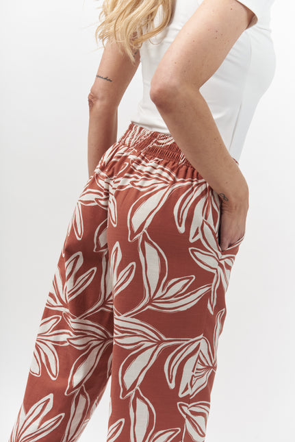 PANTALON GIVE PALAZZO ESTAMPADO,BOLSILLOS,PR - MAWI