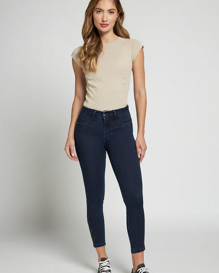 JEANS AMALIA PITILLO HIGH WAIST CROP
