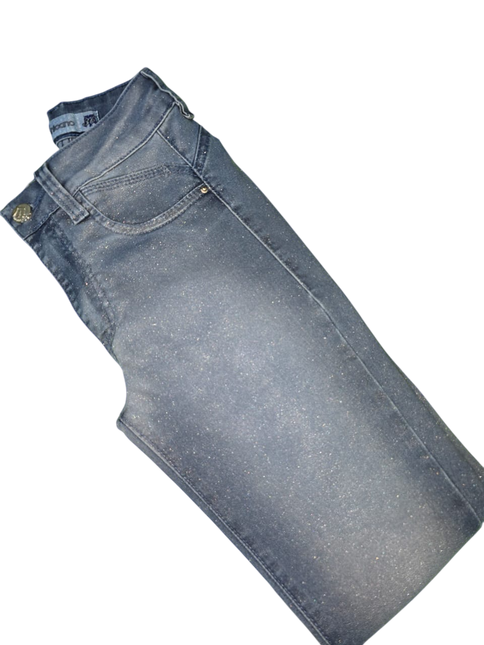 JEANS MOHICANO GLITTER VISTA DIAGONAL COSTUR