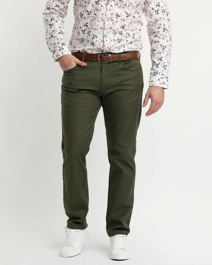 PANTALON GABARDINA POTROS SPANDEX