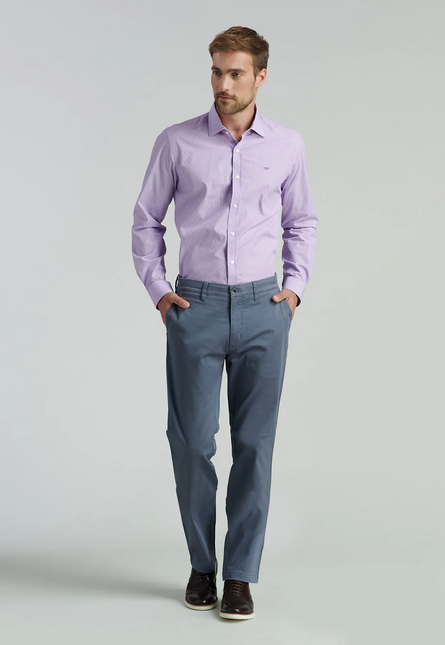 PANTALON FEROUCH TWILL WITHOUT PLEATS L/33