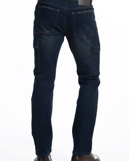 JEANS ELLUS CARGO TIRO MEDIO