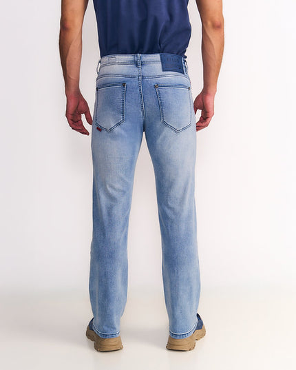 JEANS ELLUS STRAIGHT TIRO ALTO PINZAS
