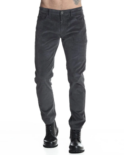 PANTALON ELLUS COTELÉ SLIM TIRO MEDIO
