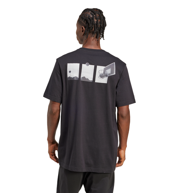 POLERA ADIDAS M LENS HOOP T