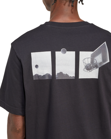 POLERA ADIDAS M LENS HOOP T