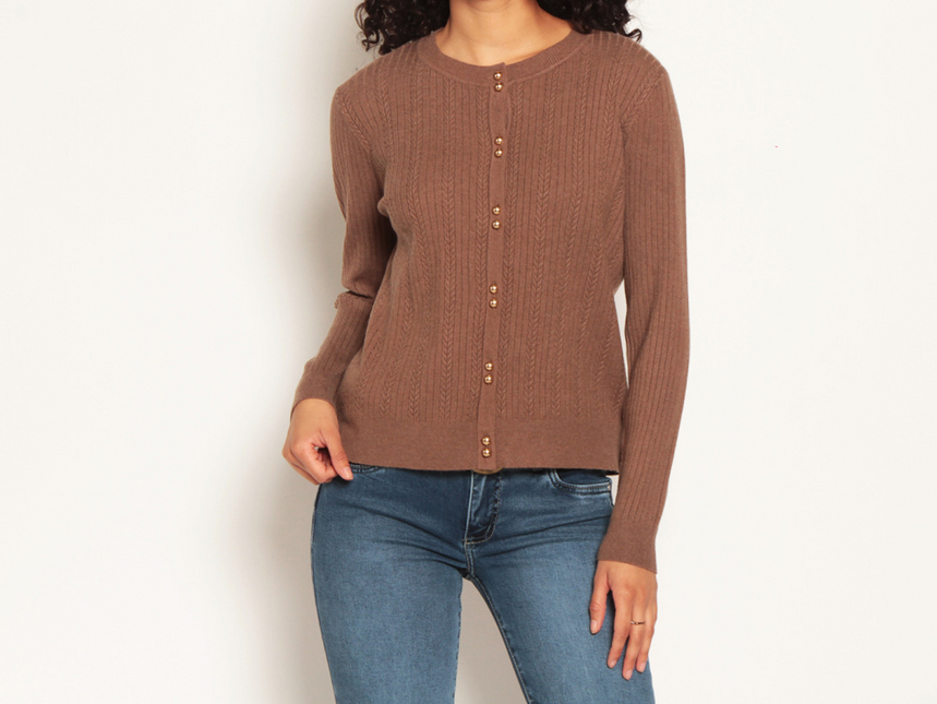 Accesorio WADOS chaleco wados m/l solid en color cafe