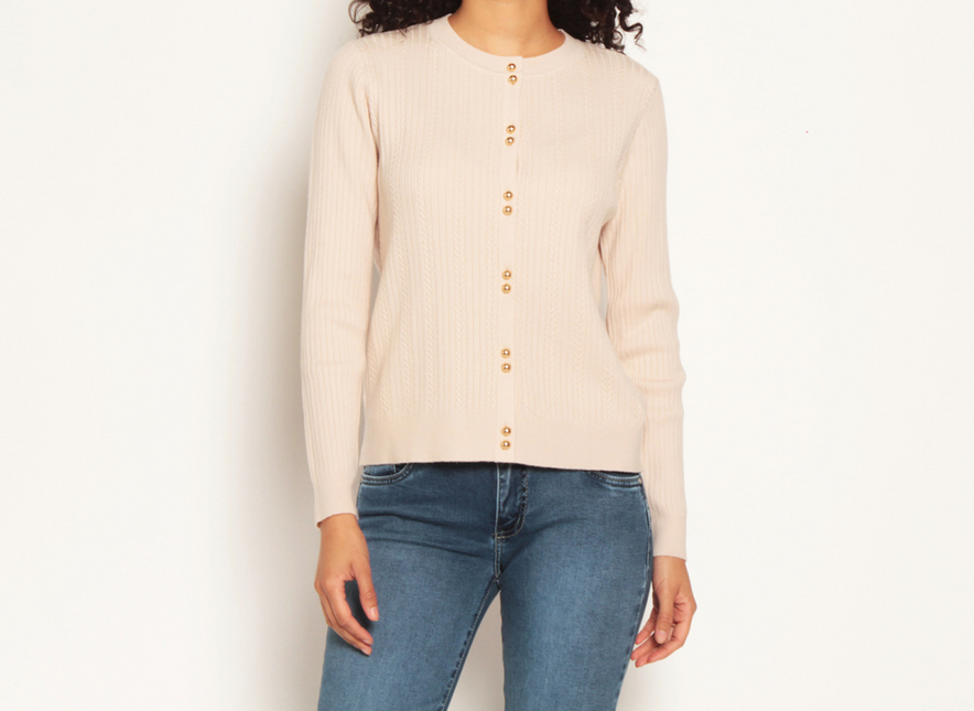 Accesorio WADOS chaleco wados m/l solid en color crudo