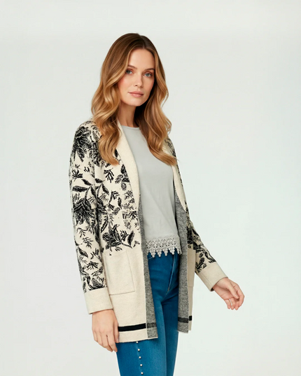 CARDIGAN LINEATRE LINEATRE en color crudo