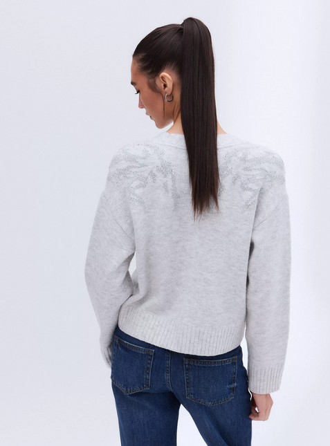 CHALECO FOSTER INTARSIA