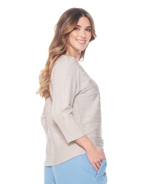 SWEATER WADOS M 3/4 SOLID