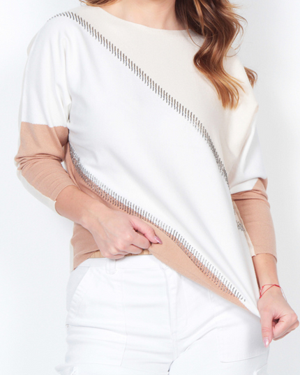 SWEATER WADOS M 3/4 COLOR