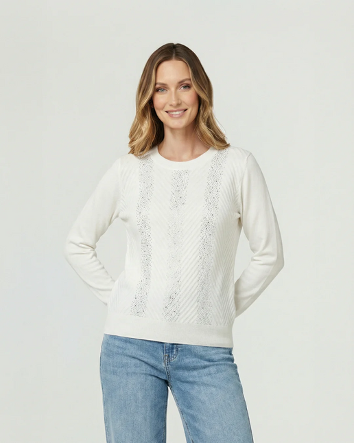 SWEATER LINEATRE LINEATRE en color crudo