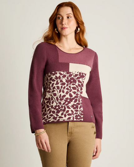 Sweater Weekend WEEKEND en color burdeo.