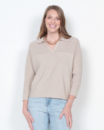 SWEATER WADOS M 3/4 SOLID