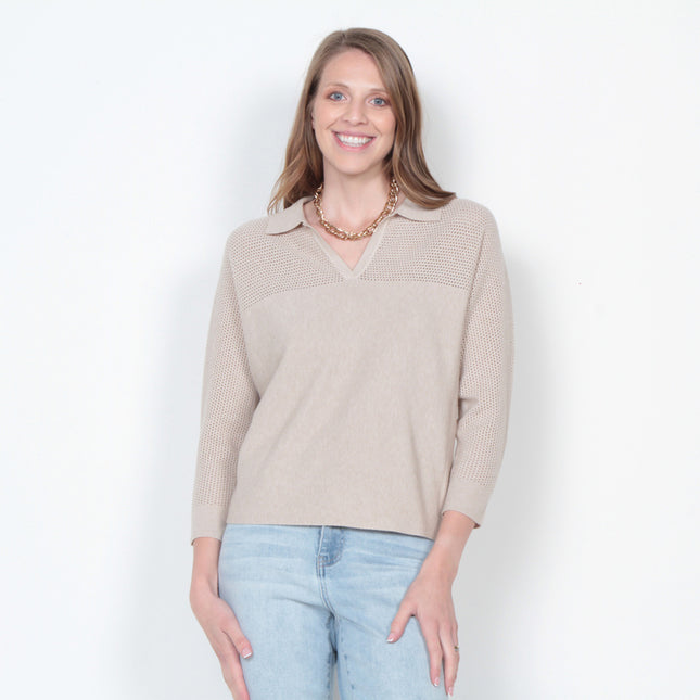SWEATER WADOS M 3/4 SOLID