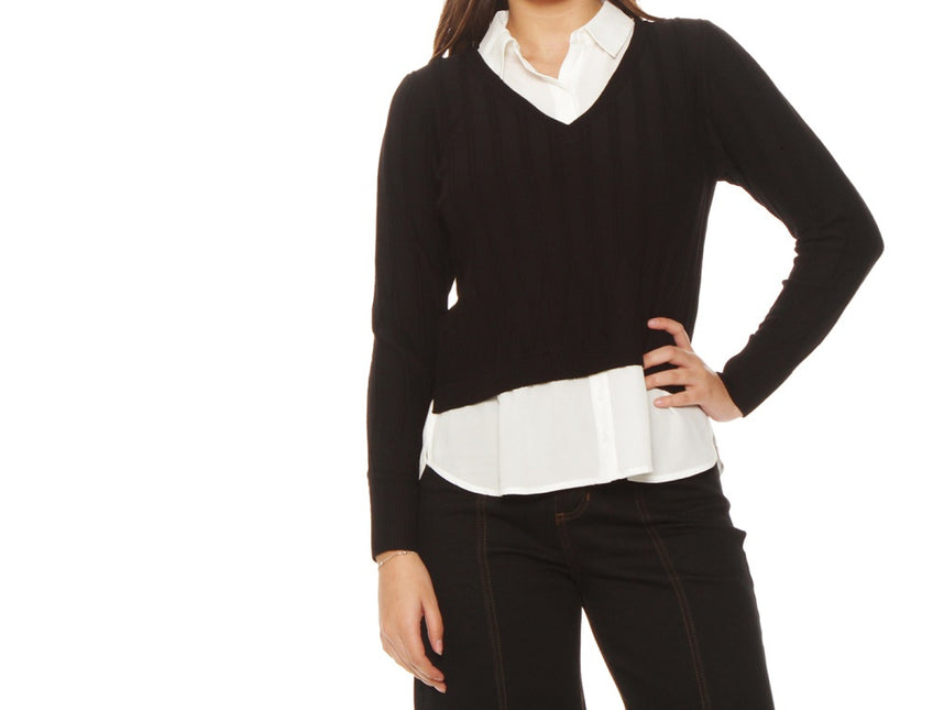 Accesorio WADOS sweater wados m/l con blusa en color negro