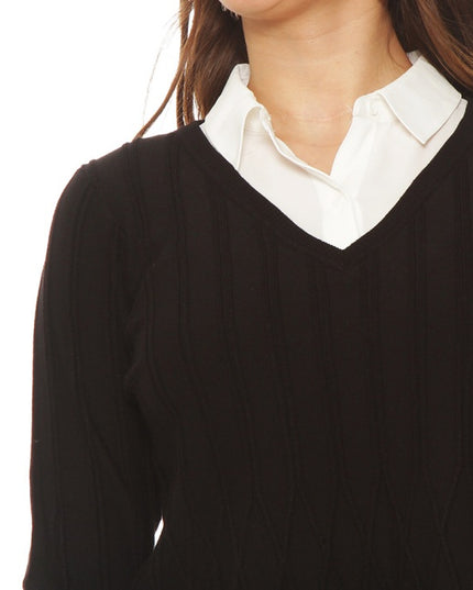SWEATER WADOS M/L CON BLUSA - MAWI
