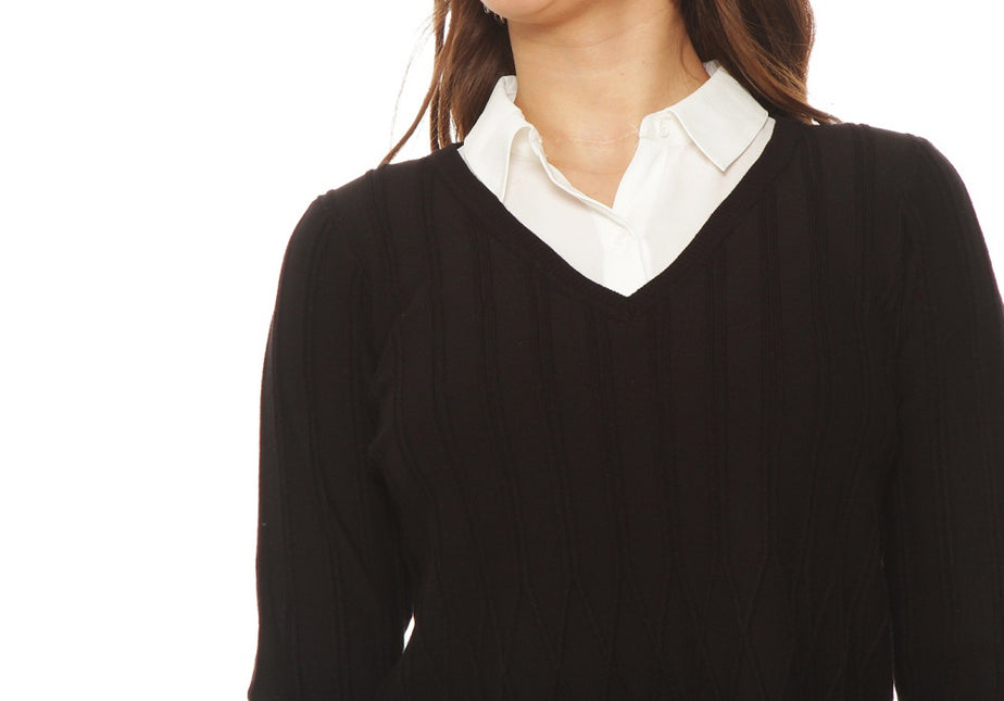 SWEATER WADOS M/L CON BLUSA