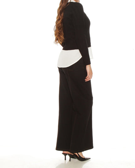 SWEATER WADOS M/L CON BLUSA - MAWI