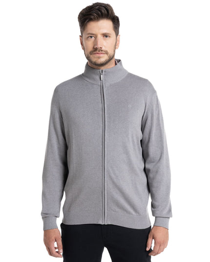 SWEATER POTROS FULL ZIPPER ALMAGRO