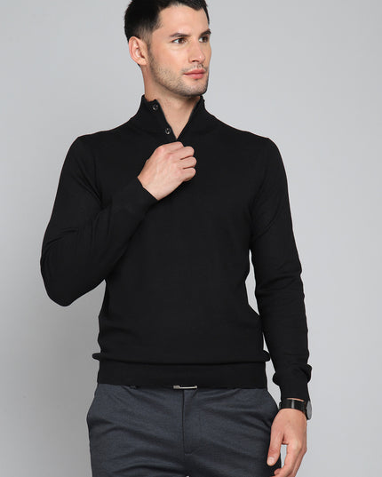 SWEATER ARROW CUELLO BOTON-ZIPPER