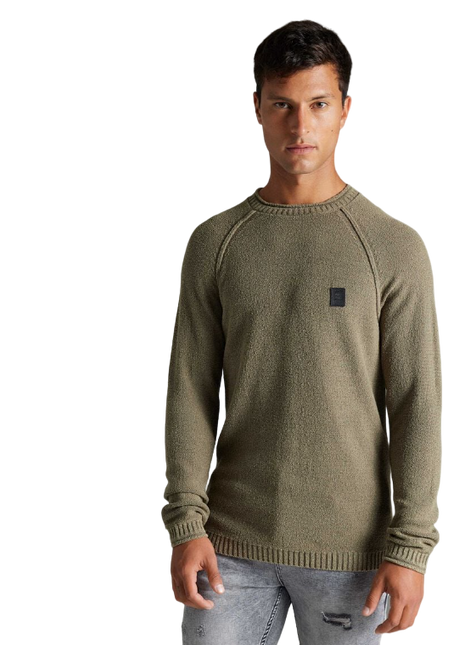 SWEATER J.J.O BOUCLÉ RAGLAN CREW NECK - MAWI