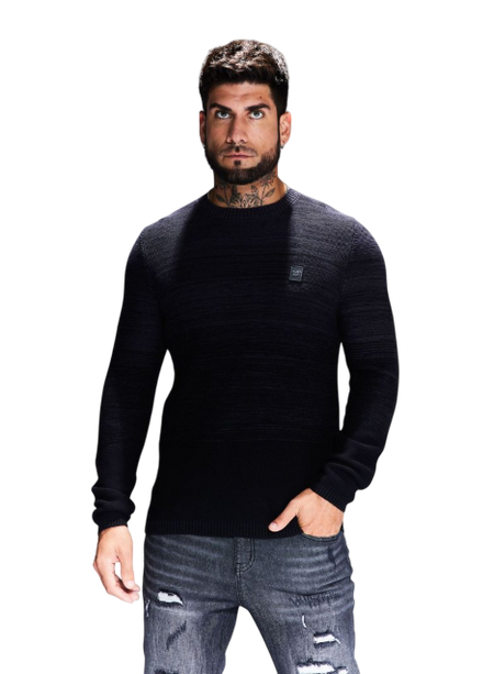 SWEATER J.J.O CREW NECK GRADIENTE MARENGO | J.J.O | Mawi.cl – MAWI