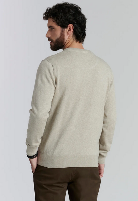 SWEATER FEROUCH V NECK MELANGE F