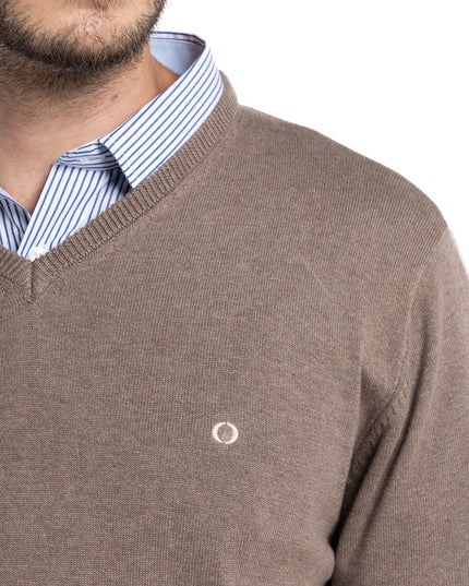 SWEATER POTROS CUELLO V VENECIA