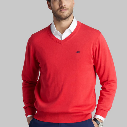 SWEATER FEROUCH V NECK SOLIDO - MAWI
