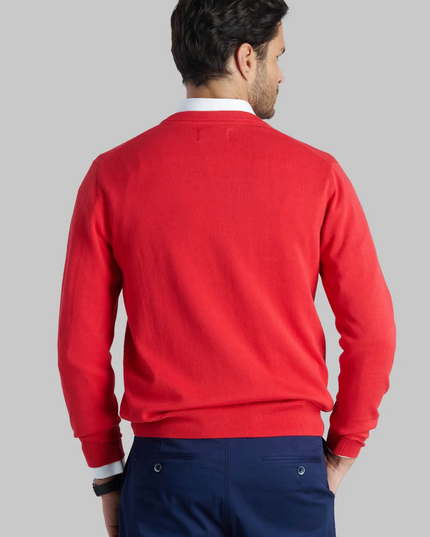 SWEATER FEROUCH V NECK SOLIDO