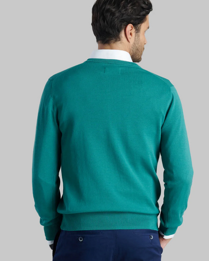 SWEATER FEROUCH V NECK SOLIDO - MAWI