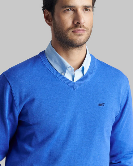 SWEATER FEROUCH V NECK SOLIDO - MAWI