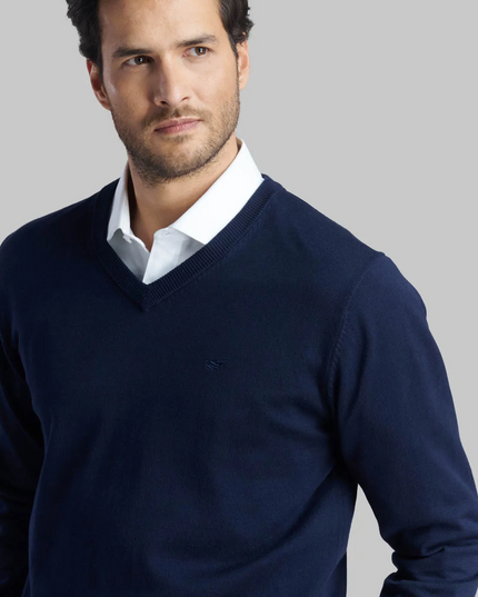 SWEATER FEROUCH V NECK SOLIDO - MAWI