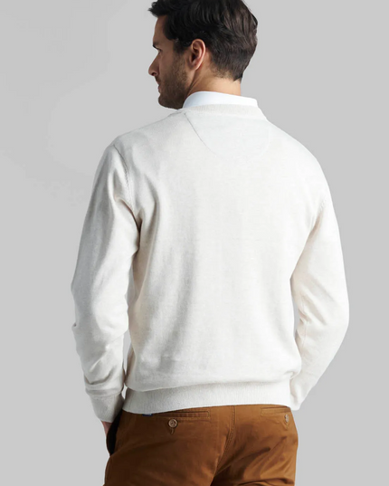 SWEATER FEROUCH V NECK MELANGE