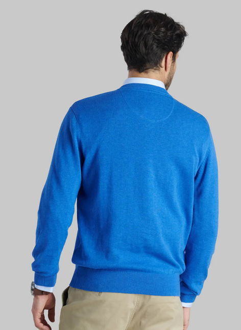 SWEATER FEROUCH V NECK MELANGE