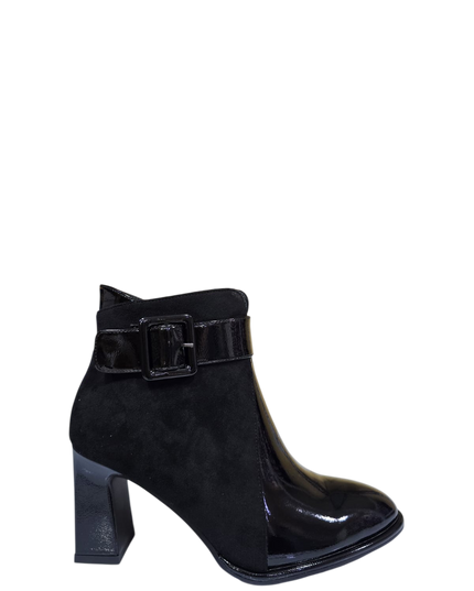 Botín Eda Manzini Botin Eda Manzini Patente Suede en color negro