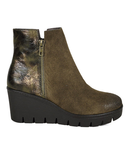 Botin Degas Francina DEGAS en color green.