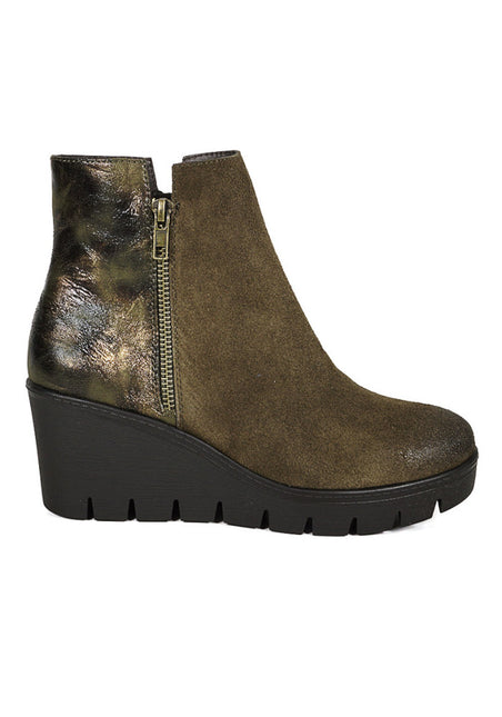 Botin Degas Francina DEGAS en color green.