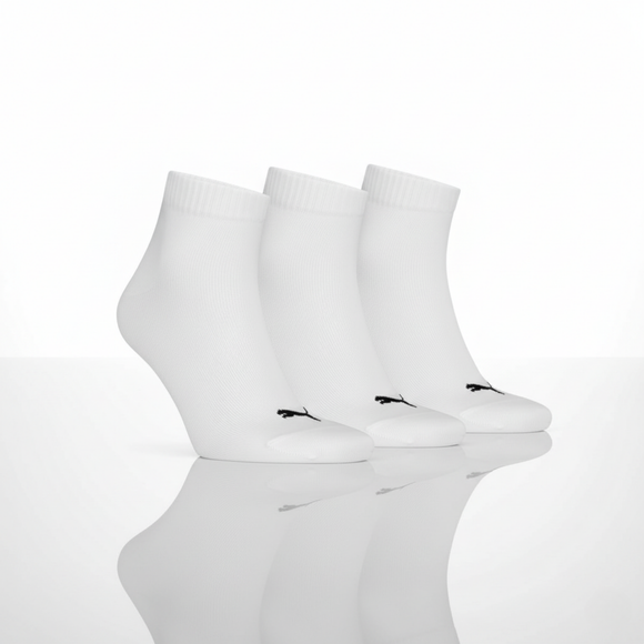 SOQUETE PUMA QUARTER PLAIN 3P