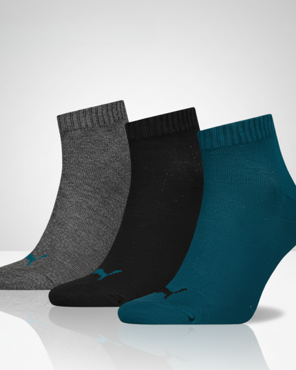 SOQUETE PUMA QUARTER PLAIN 3P