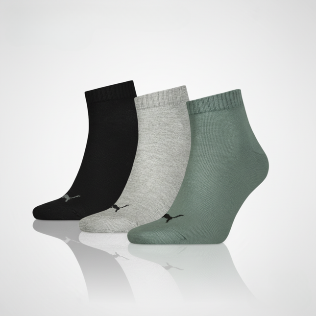 SOQUETE PUMA QUARTER PLAIN 3P