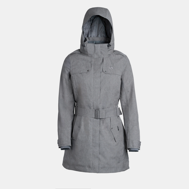 Abrigo Doite Abrigo Doite Aurora en color gris oscuro