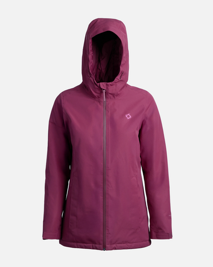 Parka Doite Wolven en color rosado