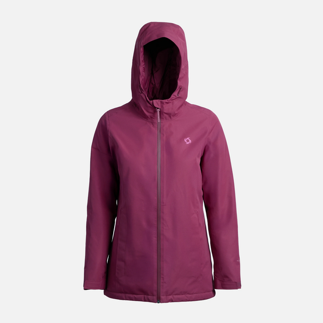 Parka Doite Wolven en color rosado